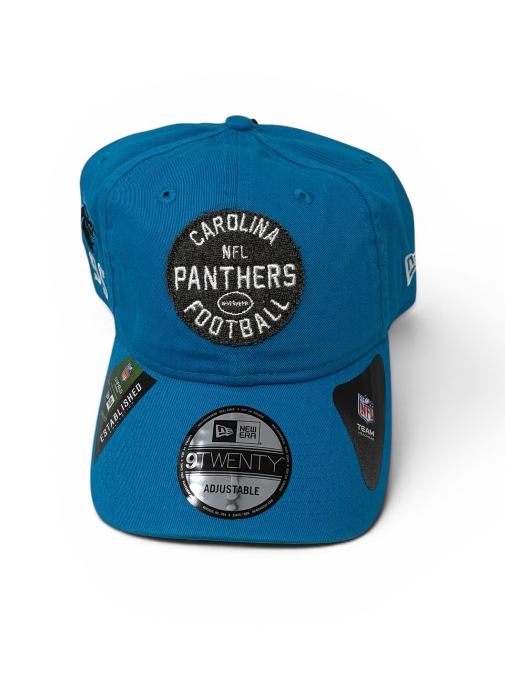 Carolina Panthers New Era Logo Adjustable Hat Cap